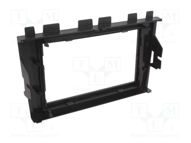 ACV Bastidor de montaje de radio 2 DIN negro para VW