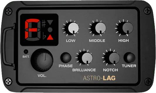 LAG Guitarra Acústica Auditorium Slim Cutaway Tramontane 118 A/E Electroacústica Negra Brillante