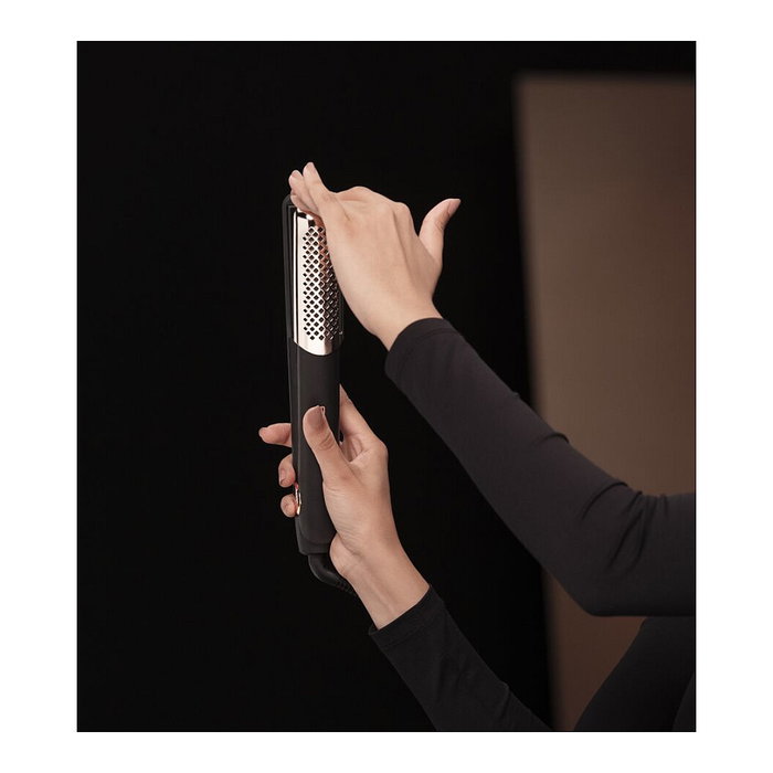 Rowenta Ultimate Experience Premium SF8230F0 Plancha de Pelo Cerámica, Negro/Cobre, 120-200°C, 25s Calentamiento, Apagado Automático