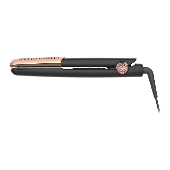 Rowenta Ultimate Experience Premium SF8230F0 Plancha de Pelo Cerámica, Negro/Cobre, 120-200°C, 25s Calentamiento, Apagado Automático
