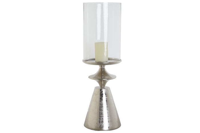 DKD Home Decor Portavela Plateado 21 x 67 x 21 cm