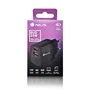 NGS BUD 33W Cargador de Pared GaN con USB-C y USB-A Negro