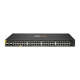 HPE Aruba Networking CX 6100 Switch 48 Puertos Gigabit Gestionado L3, PoE+ (740W) Clase 4, 4 SFP+