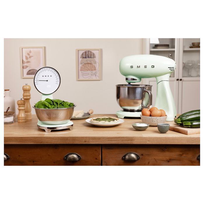 Smeg Báscula de cocina 50's Style Verde pastel