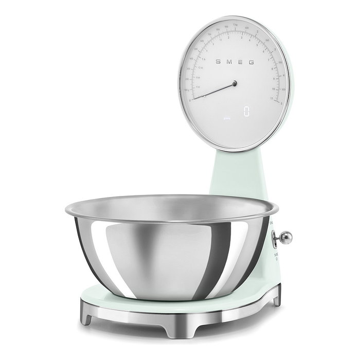 Smeg Báscula de cocina 50's Style Verde pastel