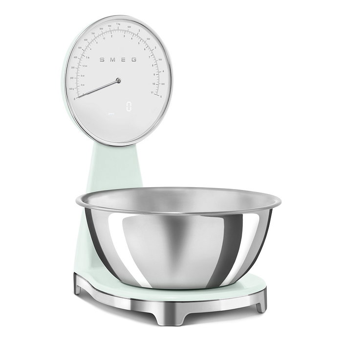 Smeg Báscula de cocina 50's Style Verde pastel