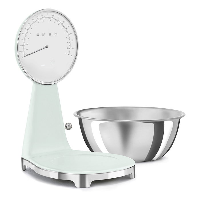 Smeg Báscula de cocina 50's Style Verde pastel