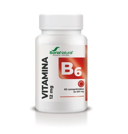 Soria Natural Vitamina B6 12mg 60 comprimidos