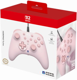 Hori Horipad Turbo Cozy Pink para Nintendo Switch y Switch 2