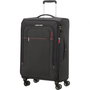 American Tourister 133190-2645 Maleta Mediana Spinner Expansible 67cm Gris y Rojo