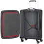 American Tourister 133190-2645 Maleta Mediana Spinner Expansible 67cm Gris y Rojo