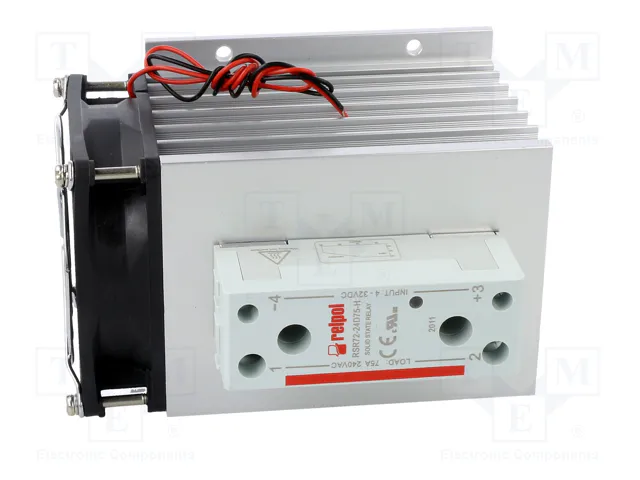 RELPOL RSR72-24D75-H Relé de semiconductor monofásico 75A 24-280VAC