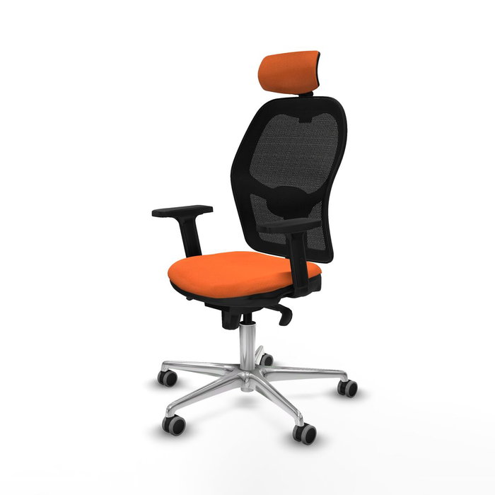 PIQUERAS Y CRESPO Silla de oficina Jorquera Naranja y Negro PIQUERAS Y CRESPO Silla de oficina Jorquera Naranja y Negro