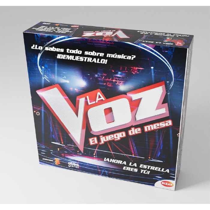 Bizak Juego La Voz 64140004 Juego de Mesa Oficial del Concurso de Televisión para Toda la Familia