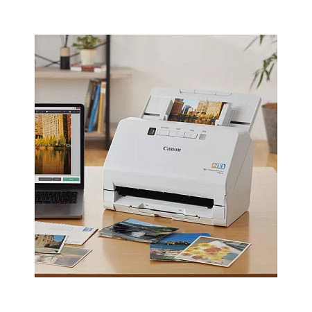 Canon RS40 imageFORMULA Escáner de Documentos con ADF y Duplex, USB 2.0, 40 ppm en B/N, 600 x 600 DPI, Alimentador 60 Hojas, Blanco Canon RS40 imageFORMULA Escáner de Documentos con ADF y Duplex, USB 2.0, 40 ppm en B/N, 600 x 600 DPI, Alimentador 60 Hojas, Blanco