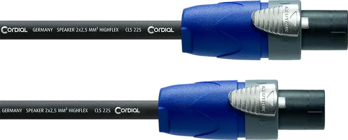 Cordial Cable Altavoz Speakon 2 Polos 10M Cordial Cable Altavoz Speakon 2 Polos 10M