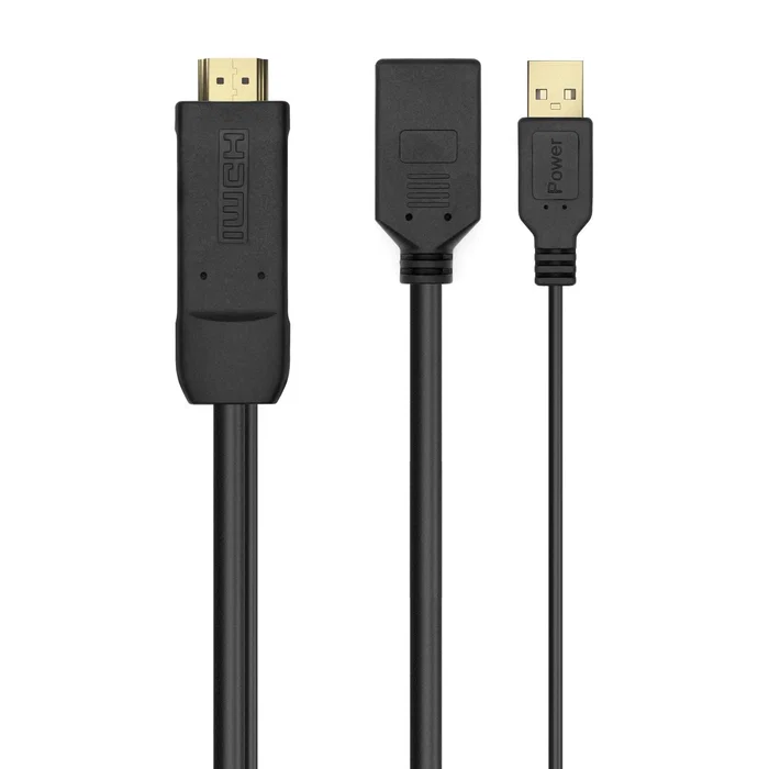 AISENS - CONVERSOR ACTIVO HDMI 2.0 + USB ALIM. A DISPLAYPORT V1.2, HDMI/M-USB/M-DP/H, NEGRO, 10CM AISENS - CONVERSOR ACTIVO HDMI 2.0 + USB ALIM. A DISPLAYPORT V1.2, HDMI/M-USB/M-DP/H, NEGRO, 10CM