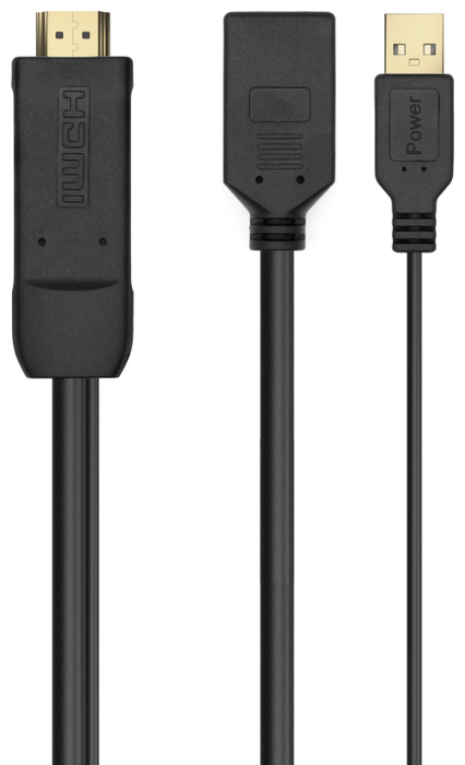 Aisens Conversor Activo HDMI 2.0 a DisplayPort V1.2 con USB, 4K@60Hz, Negro