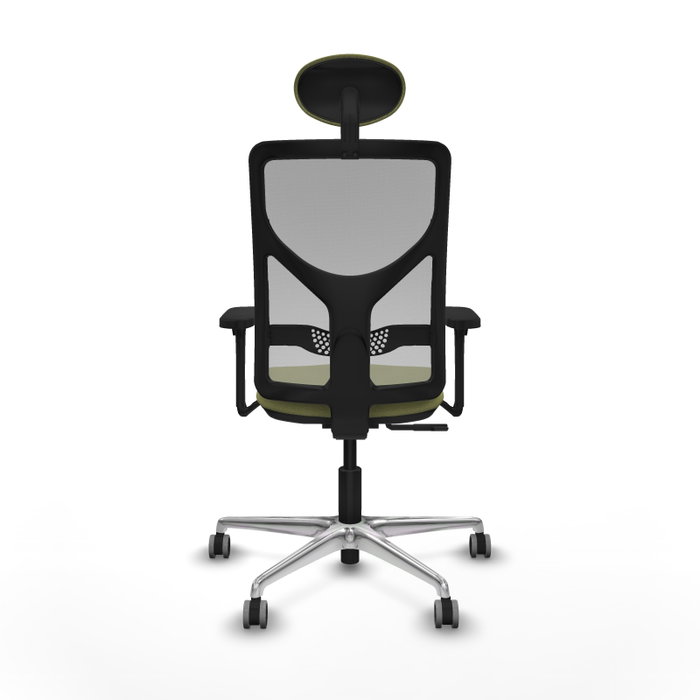 PIQUERAS Y CRESPO Silla de oficina Motilla con mecanismo Sincro, Verde oliva y Gris PIQUERAS Y CRESPO Silla de oficina Motilla con mecanismo Sincro, Verde oliva y Gris