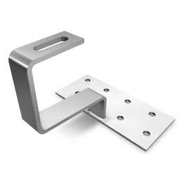 K2 Systems 1000001 Adaptador para soporte Dachhaken para Pfannenziegel