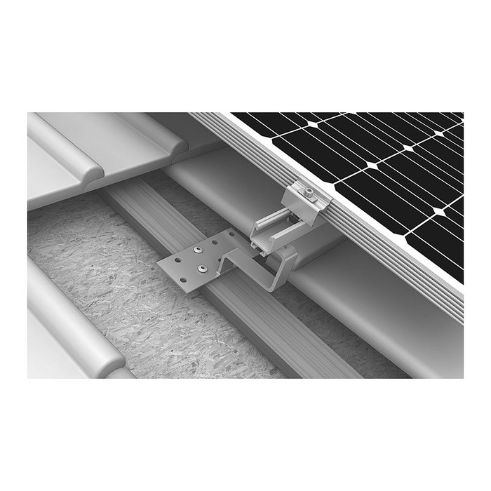 K2 Systems 1000001 Adaptador para soporte Dachhaken para Pfannenziegel