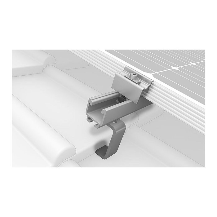 K2 Systems 1000001 Adaptador para soporte Dachhaken para Pfannenziegel