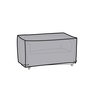 DKD Home Decor Funda de Poliéster para Sofá, 140x80x60 cm, Gris Oscuro