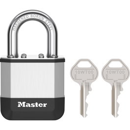 Master Lock Élite 45 mm con arco de acero de boro de 25 mm