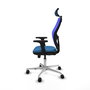 PIQUERAS Y CRESPO Silla de oficina Jorquera Azul con mecanismo Sincro/Traslack