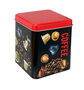 Inde Bote de Metal para Cápsulas de Café, Organizador, 10.5 x 10.4 x 11.8 cm, Color Plateado (24 Unidades)