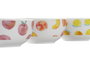 DKD Home Decor Bol de Porcelana Frutas Surtido de Colores