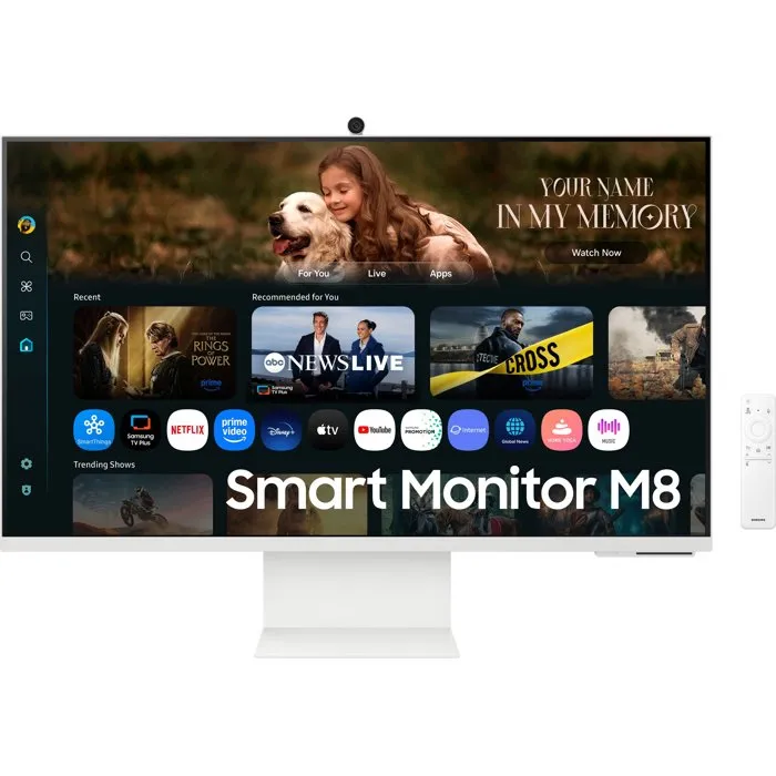 Samsung Smart Monitor M8 M80F 32 pulg. 4K UHD Blanco Samsung Smart Monitor M8 M80F 32 pulg. 4K UHD Blanco