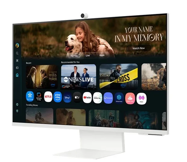 Samsung LS32FM801UUXEN Smart Monitor M8 32" 4K VA HDR10+ USB-C PD65W Cámara Samsung LS32FM801UUXEN Smart Monitor M8 32" 4K VA HDR10+ USB-C PD65W Cámara