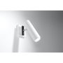 SOL-SL.0494 Aplique Direzione en blanco clásico, lámpara de pared de diseño universal