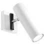 SOL-SL.0494 Aplique Direzione en blanco clásico, lámpara de pared de diseño universal