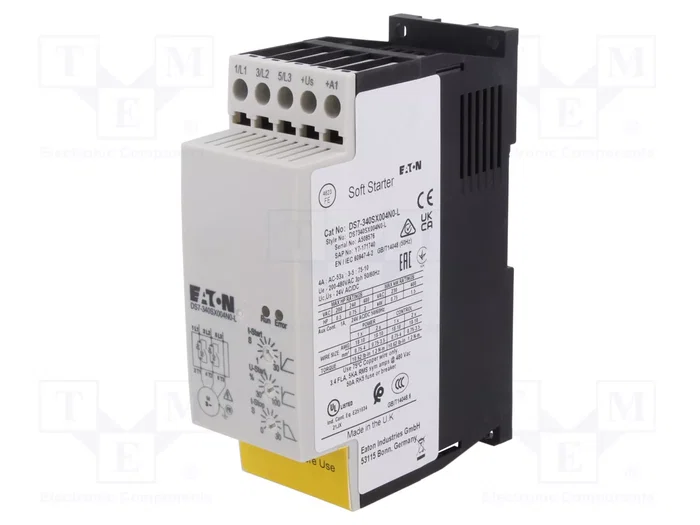 EATON ELECTRIC Módulo de automatización Softstart 1,5kW 230÷480VAC EATON ELECTRIC Módulo de automatización Softstart 1,5kW 230÷480VAC