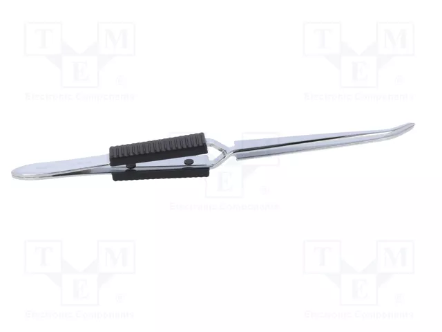 KNIPEX Pinza acodada de 160 mm con filos acodados
