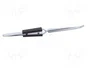 KNIPEX Pinza acodada de 160 mm con filos acodados