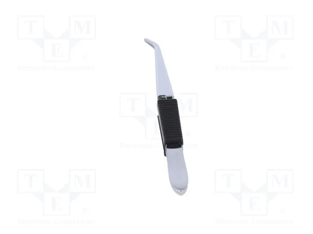KNIPEX Pinza acodada de 160 mm con filos acodados