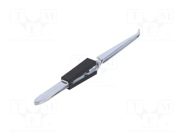 KNIPEX Pinza acodada de 160 mm con filos acodados