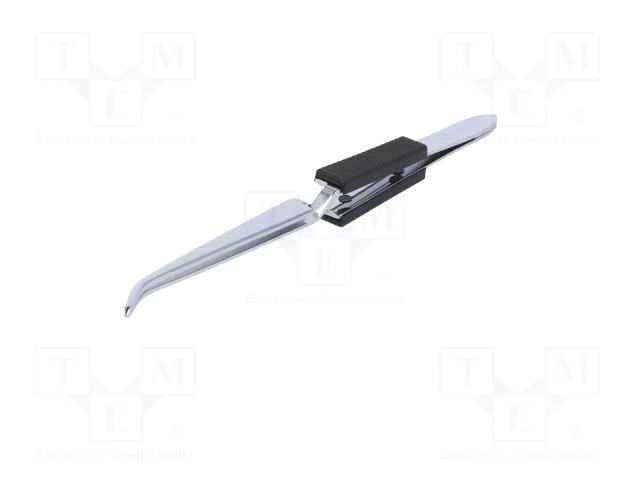 KNIPEX Pinza acodada de 160 mm con filos acodados