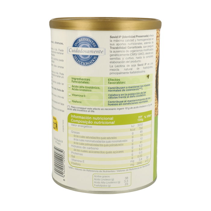 Dietisa Lecitina de Soja IP Savid 400 g Dietisa Lecitina de Soja IP Savid 400 g