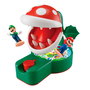 Epoch 7357 - Juego de Mesa Super Mario Piranha Plant Escape! Tablero con Figuras de Mario y Luigi