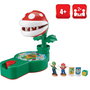 Epoch 7357 - Juego de Mesa Super Mario Piranha Plant Escape! Tablero con Figuras de Mario y Luigi