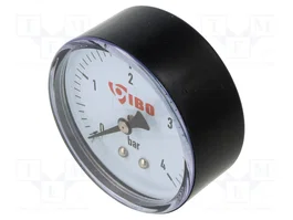 IBO Manómetro 0÷4bar 60mm G 1/4'' para agua