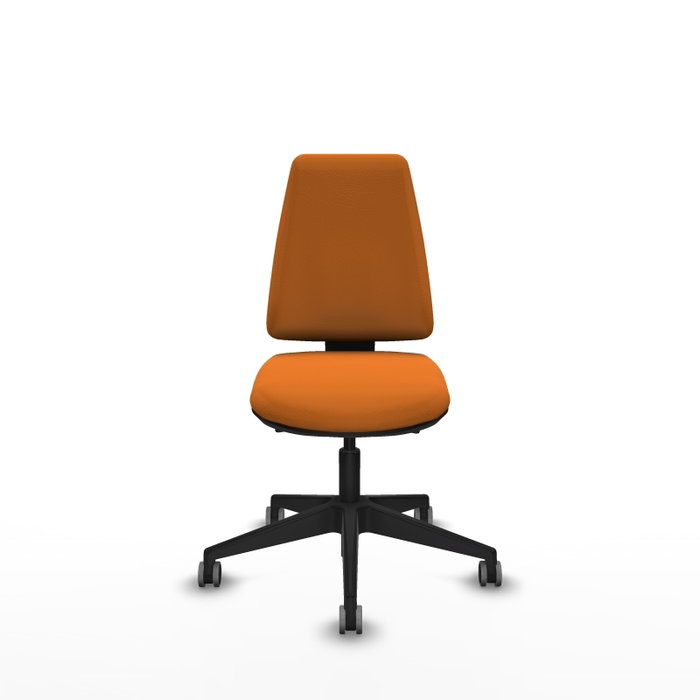 PIQUERAS Y CRESPO Silla de oficina Elche Naranja con mecanismo Asincro PIQUERAS Y CRESPO Silla de oficina Elche Naranja con mecanismo Asincro