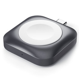 Satechi USB-C Magnetic Charging Dock para Apple Watch - Gris espacial