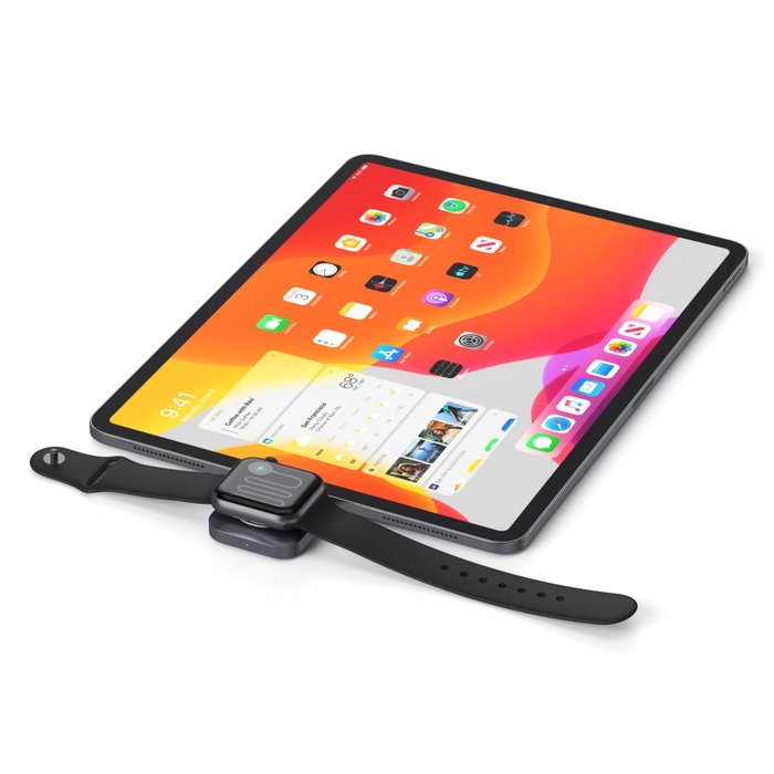 Satechi USB-C Magnetic Charging Dock para Apple Watch - Gris espacial