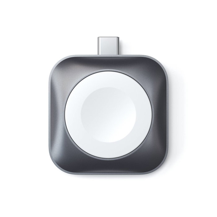 Satechi USB-C Magnetic Charging Dock para Apple Watch - Gris espacial