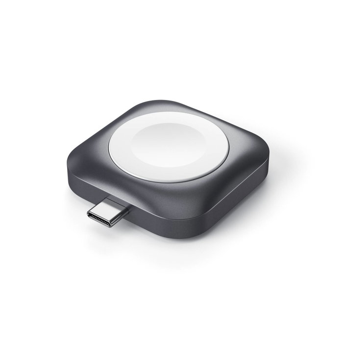 Satechi USB-C Magnetic Charging Dock para Apple Watch - Gris espacial